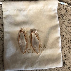 Kendra Scott mother of pearl earrings